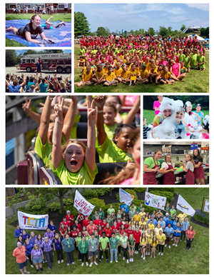 Summer Camp Photo Collage 2025